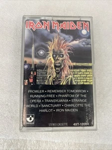 Iron Maiden by Iron Maiden Cassette Tape 4XT-12094 1980 Heavy Metal Read - Picture 1 of 6