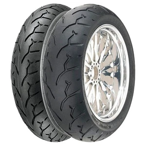 TYRE PAIR PIRELLI 130/80-17 NIGHT DRAGON + 170/80-15 NIGHT DRAGON DOT22 - Picture 1 of 6