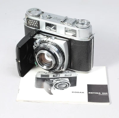 KODAK RETINA lllC BIG C W 50MM F/2.0 XENÓN SCHNEIDER PARA REPUESTOS O REPARACIÓN Foto 1 de 4