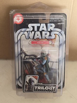 Boba Fett Star Wars Оригинальная Коллекция Трилогии OTC #14 Hasbro 2004 Как новый на картонке + чехол! - Изображение 1 из 2