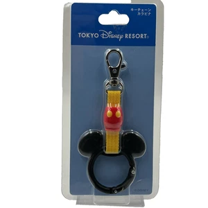 2024 Tokyo Disney Parks Mickey Mouse Carabiner Strap Key Chain Resort Line Japan - Picture 1 of 4