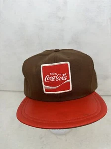 RARO De Colección Productos Coca-Cola Snapback Trucker Gorra Sombrero EE. UU. Coca-Cola - HECHO EN EE. UU. - Imagen 1 de 7