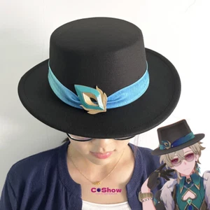 Juego Honkai Star Rail Aventurina Juegos con disfraces Sombrero Negro Informal Sombreros Mágicos Halloween - Imagen 1 de 6