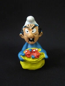 Pitufos Gargamel Máscara Pitufo Halloween 20199 Vintage 1984 Figura PVC Portugal - Imagen 1 de 4