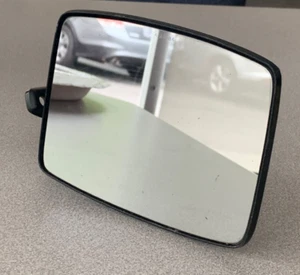 1967-1979 FORD BRONCO FRONT LEFT SIDE VIEW GLASS MIRROR  E0TB-17743-A USED OEM - Picture 1 of 9