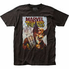 T-shirt Marvel Zombies okładka komiksu Wolverine vs. Hulk czarny