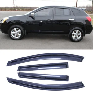 4pcs Window Visors Out-Channel for 2009-2013 Nissan Rogue 2014-2015 Rogue Select - Foto 1 di 9