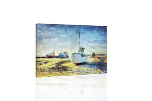 Beached Cutter - CANVAS OR PRINT WALL ART - Picture 1 of 2