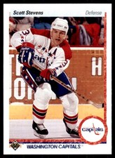 1990-91 Upper Deck Scott Stevens Hockey Cards #236
