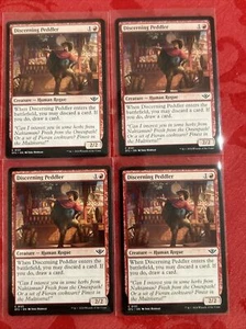 4x MTG - Discerning Peddler - #121 Outlaws Thunder Junction x4 - Picture 1 of 7