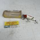 Vintage Fred Arbogast Metal Lip Jitterbug Lure In  Original Box With Papers