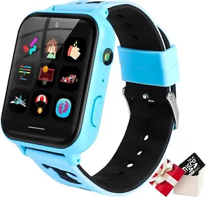 Kids Smart Watch with Music Player, Camera, Games, SOS Wrist Watch For Aged 3-14 - Picture 1 of 8