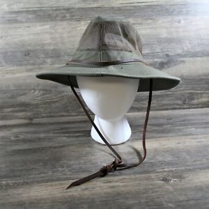 Dorfman Pacific Co Mens Safari Hat Sz M Outdoor Outback Mesh Breathable 