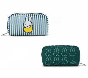 LeSportsac Dick Bruna Miffy Makeup Rectangular Cosmetic Bag Pouch Wallet L280 - Picture 1 of 7