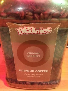 Creamy Caramel Flavoured Coffee Beans 250g - Picture 1 of 2