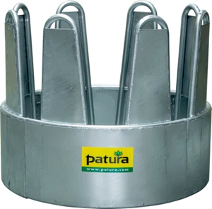 PATURA Rundraufe, für Pferde, 8 Fressplätze, Durchmesser 1,45 m - Bild 1 von 1