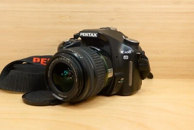 Pentax K100D 6.1 MP DSLR Camera with sms Pentax DA 18-55mm Lens - Image 1 of 4