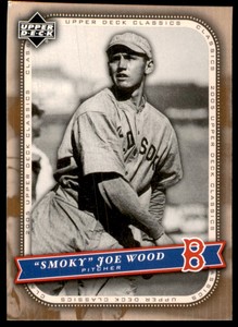 2005 UPPER DECK CLASSICS JOE WOOD BOSTON RED SOX #55