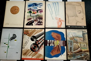 PM: Magazine Art Journal & Design, Lot of 08 ~ 1935 - 1938 - Picture 1 of 10