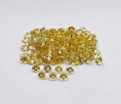 Natural Multi Beryl Round Cut Loose Gemstone Lot 11 Pcs 3 MM 1 CT - Image 1 of 4