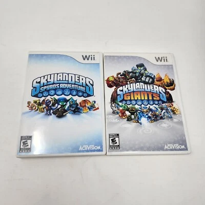 Skylanders Giants + Spyros adventure Bundle Cib Complete tested working NTSC-U/C - Image 1 of 4
