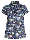 New Ladies Seasalt Rushmaker Lamorna Sail Waterline Shirt Top Size 10  RRP 39