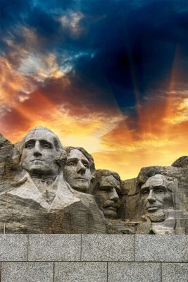 Mount Rushmore National Memorial History Wall Art Home Decor - POSTER 20x30 - Image 1 of 3