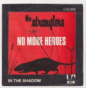 The STRANGLERS * No More Heroes * 1977 BELGIUM 45 * UK PUNK * - Picture 1 of 5