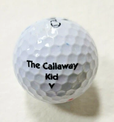 The Callaway Kid "V" Logo Golf Ball (Callaway Super Soft) ~ AAA - Image 1 of 4