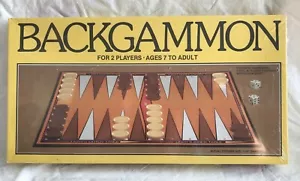 Whitman Backgammon Game #4832 Vintage 1981 SEALED - Picture 1 of 5