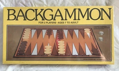  Whitman Backgammon Game #4832 Vintage 1981 SEALED - Image 1 of 4