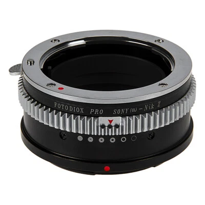 Fotodiox PRO Lens Adapter Sony A-Mount MAF Lens to Nikon Z-Mount Camera - Image 1 of 3