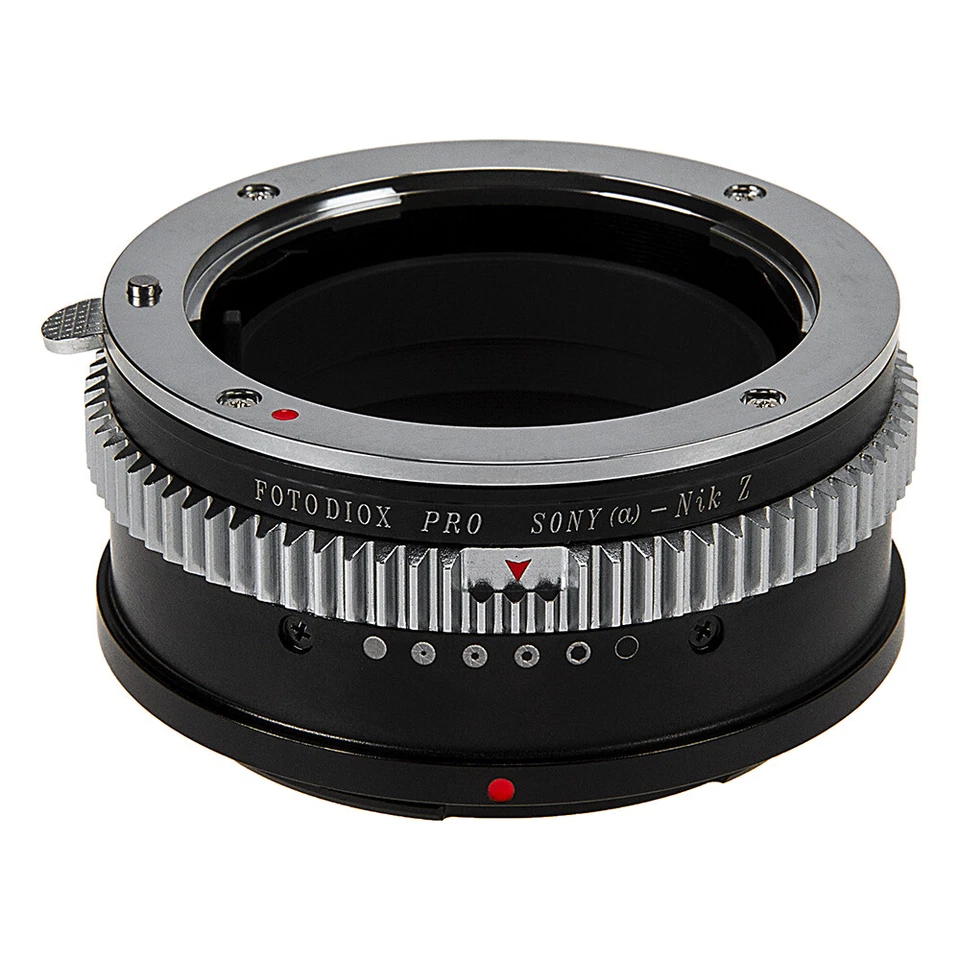Fotodiox PRO Lens Adapter Sony A-Mount MAF Lens to Nikon Z-Mount Camera - Image 1 of 3