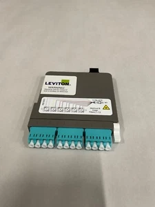 Leviton 31LM1-BEN Modul 12 fib MTP Methode B Edge Fiber Breakout Modul #1 - Bild 1 von 4