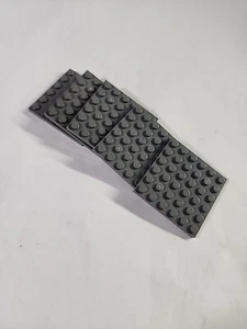 LEGO Parts ● Dark Bluish Gray Plate 6 x 6 Square ● # 3958 ● QTY 5 - Picture 1 of 2