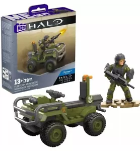 Mega Construx Halo - HNC55 - Fleetcom Mongoose Véhicule + Figurina articolata 6 cm - Foto 1 di 11
