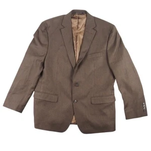 Ralph Lauren Chaps Herren Blazer 44R Braun Hahnentritt Sport Mantel Jacke - Bild 1 von 11