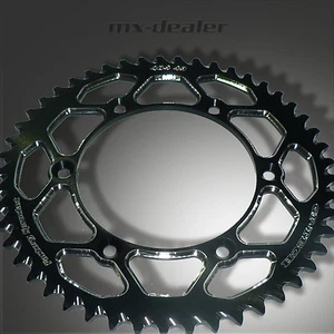 GP-TECH Factory Sprocket Kettenrad schwarz 48Z Yamaha YZ YZF YZ-F WR 125 250 450 - Bild 1 von 1