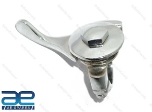 Air Choke Mag Lever LH Side 1" Handlebar Chrome For NORTON BSA TRIUMPH AJS - Picture 1 of 3