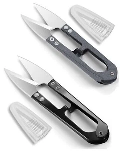 2 Piezas Tijeras de Podar Bonsai para Plantas, Mini Recortadoras de Plantas y Recortadoras de Coser - Imagen 1 de 6