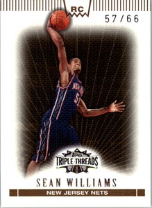 2007-08 Topps Triple Threads Sepia #104 Sean Williams /66
