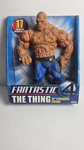 12" Poseable Action Figure 2005 Fantastic 4 THE THING Toy Biz MIB Brand NEW - Picture 1 of 8
