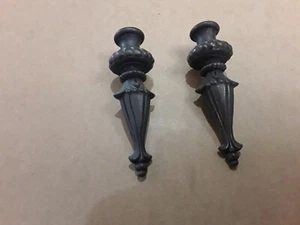 Light Fixture Finials Lamp Shade Parts Chandelier Wall Sconce Parts Restoration - Picture 1 of 4