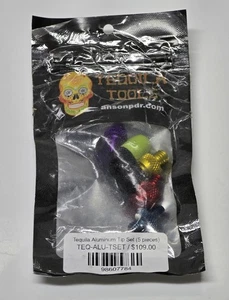 Juego de puntas de aluminio 5 PDR - 1/2 pulgada de diámetro, rosca 5/16-18, SIN JUNTA TÓRICA  - Imagen 1 de 5