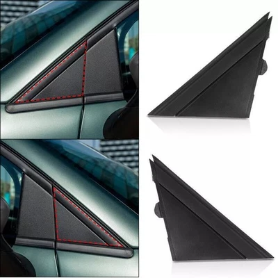 2X Para FIAT 500 2012-2019 Delantero L&R Guardabarros Pilar Moldura Espejo Esquina Foto 1 de 4