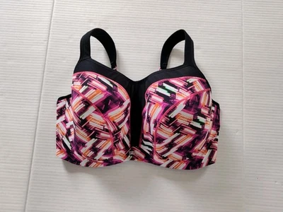 Panache Ultimate Sports Bra 38G Underwired High Impact Galaxy Print #5021A - Image 1 of 4