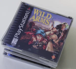 Funda de repuesto Protegida Wild Arms PS1 con manual SIN DISCO ¡Leer descripción! - Imagen 1 de 1