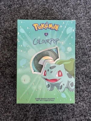 Pokémon X ColourPop Sombra Super Shock Rayo Solar Bulbasaur Sombra de Ojos Nueva en Caja Foto 1 de 2