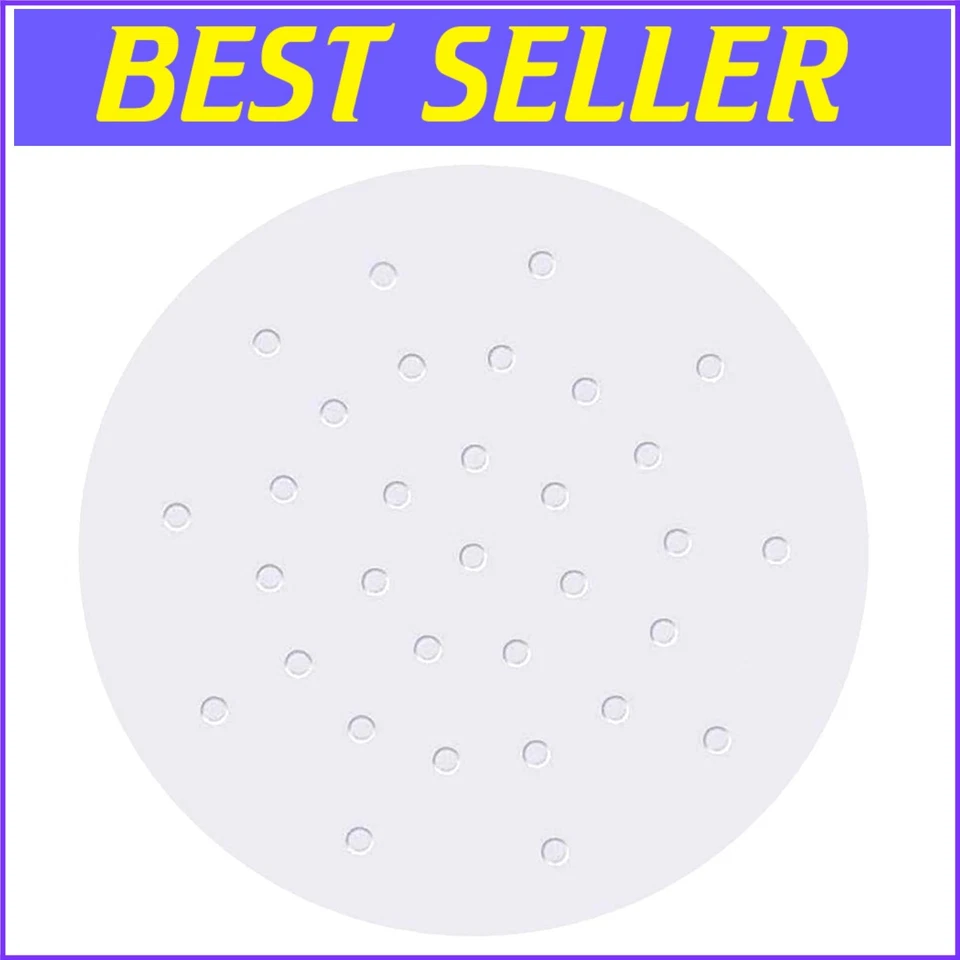 400 hojas de papel antiadherente para hamburguesas - pergamino de cera redondo de 5x5" para prensa de hamburguesas Foto 1 de 4