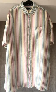 Gant huge 4XL/5XL?? "Tropics Linen" in trendy bright summer stripes - Picture 1 of 11